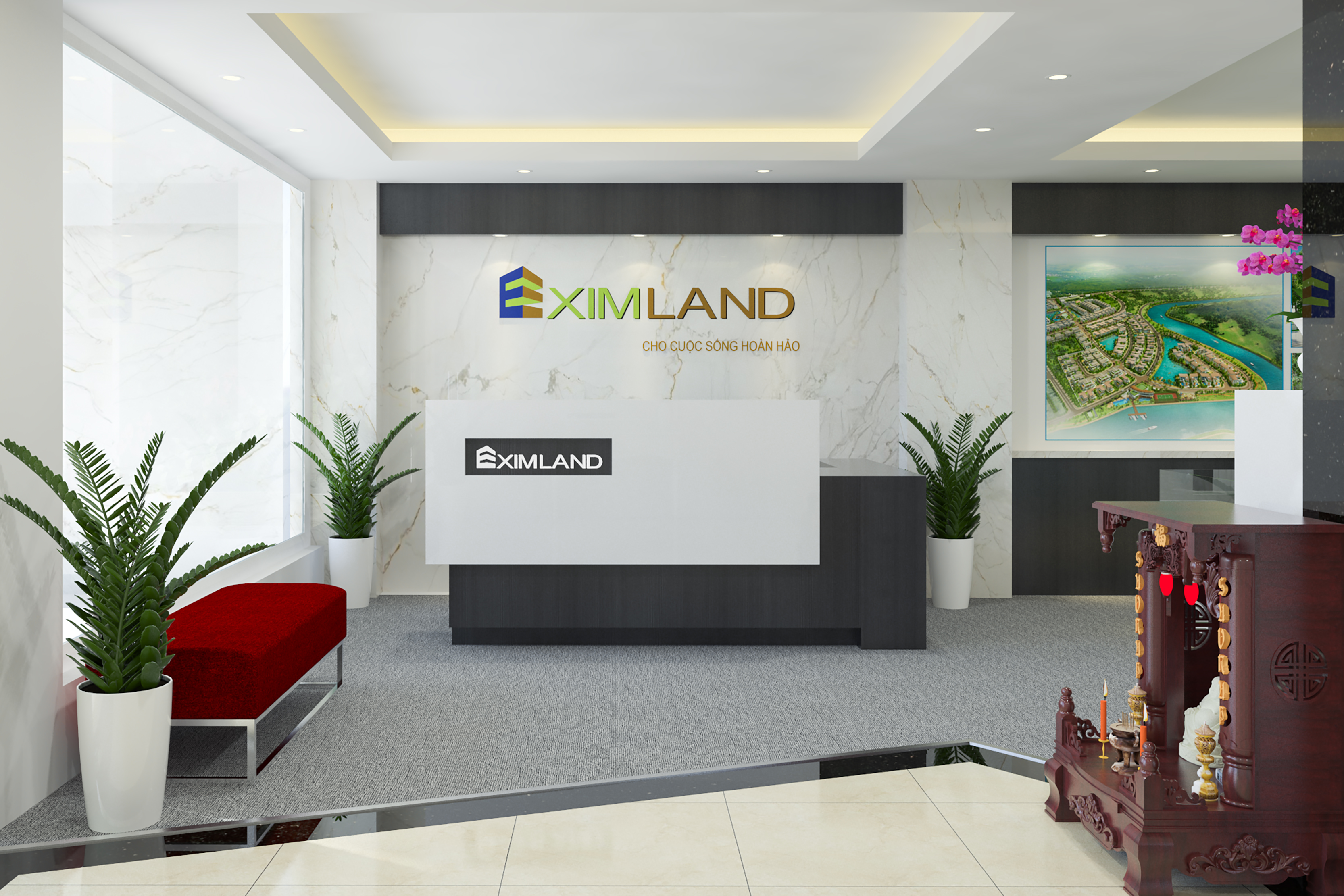 thiết kế nội thất Văn Phòng tại Hồ Chí Minh Nội thất văn phòng Eximland 1 1546538430