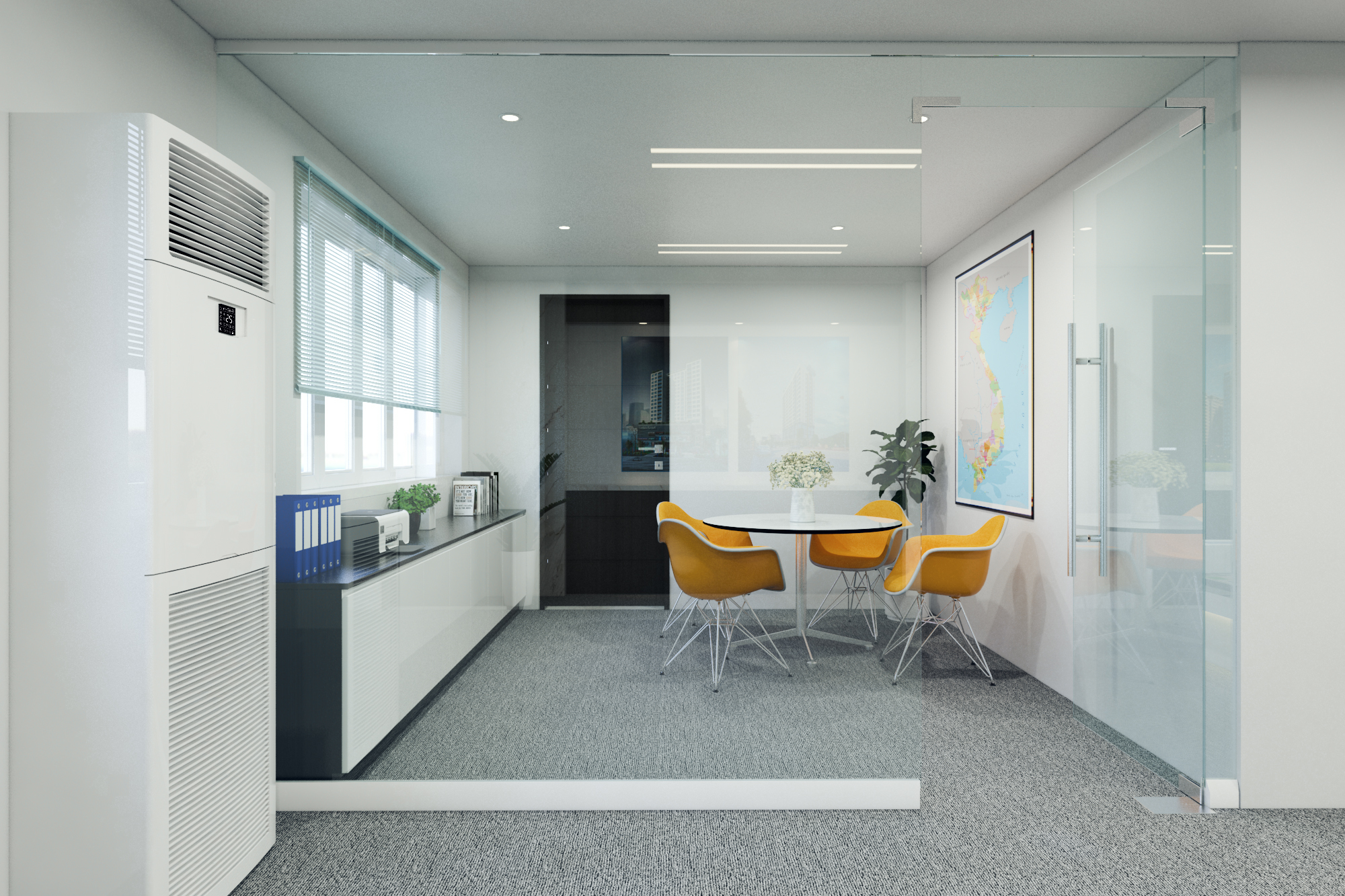 thiết kế nội thất Văn Phòng tại Hồ Chí Minh Nội thất văn phòng Eximland 4 1546538428