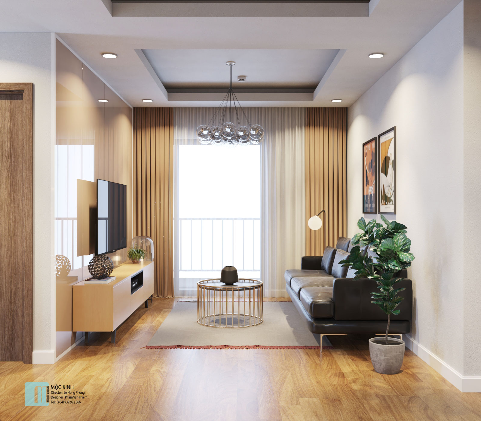 thiết kế nội thất chung cư tại Hà Nội HAB-HOME 0 1550801153