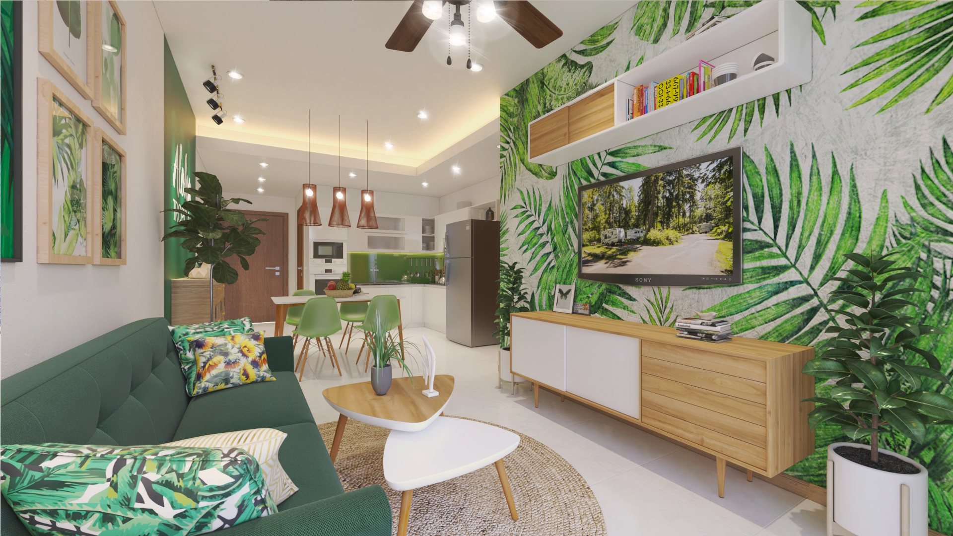 thiết kế nội thất chung cư tại Hồ Chí Minh  thiết kế căn hộ chung cư jamona city 0 1552464979