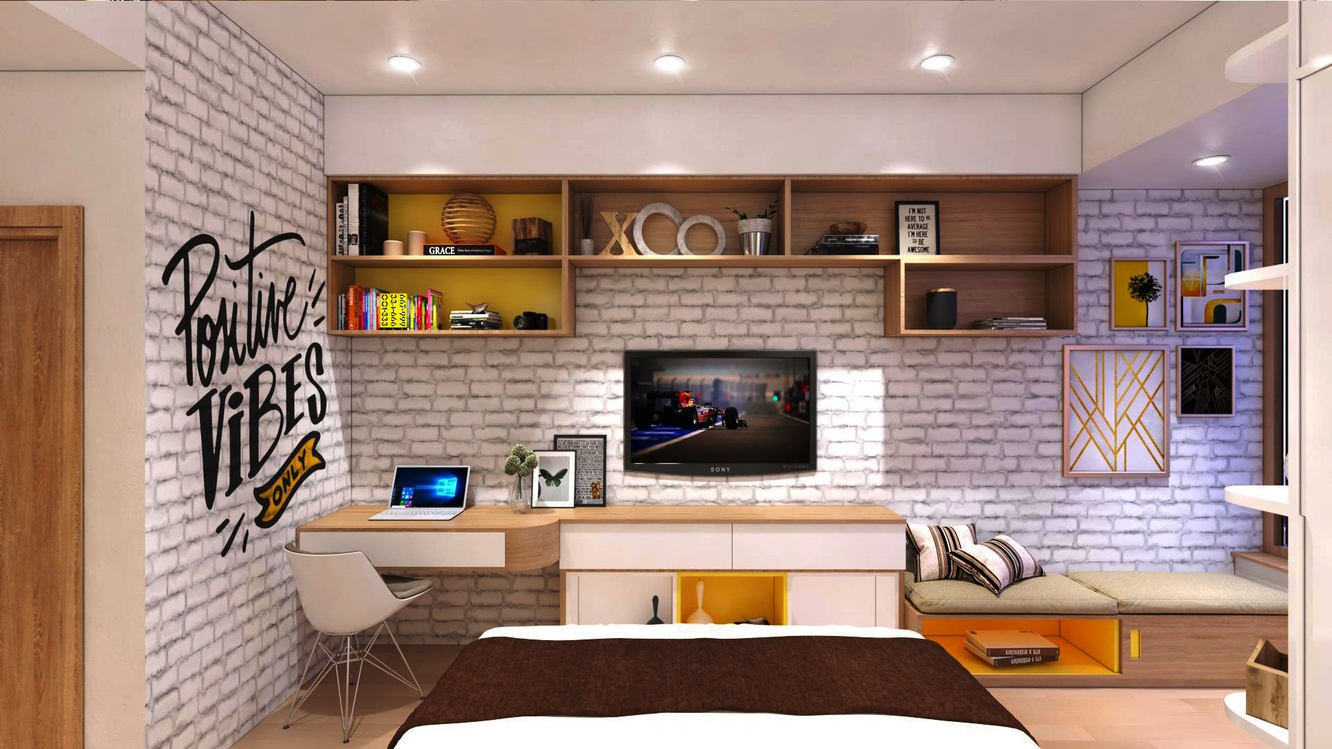thiết kế nội thất chung cư tại Hồ Chí Minh  Căn hộ Rivergate  0 1552466325