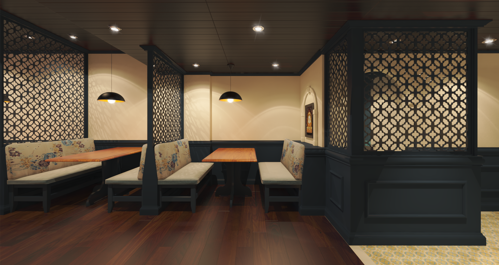 thiết kế Nội thất Nhà Hàng  Cải tạo nhà hàng ashoka79
