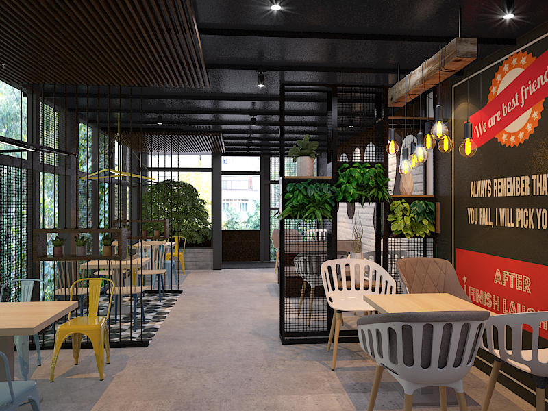 thiết kế nội thất Cafe tại Hồ Chí Minh Mr.GO Coffee and Milk Tea  6 1555511661