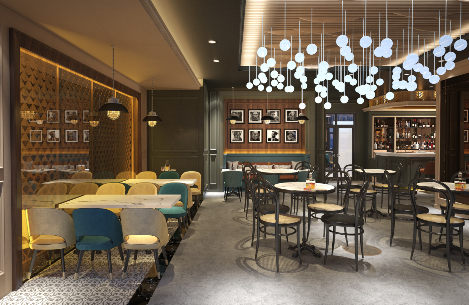 Thiết kế nội thất Cafe tại Thái Nguyên CAFE khách sạn Thái Nguyên 1666939227 3