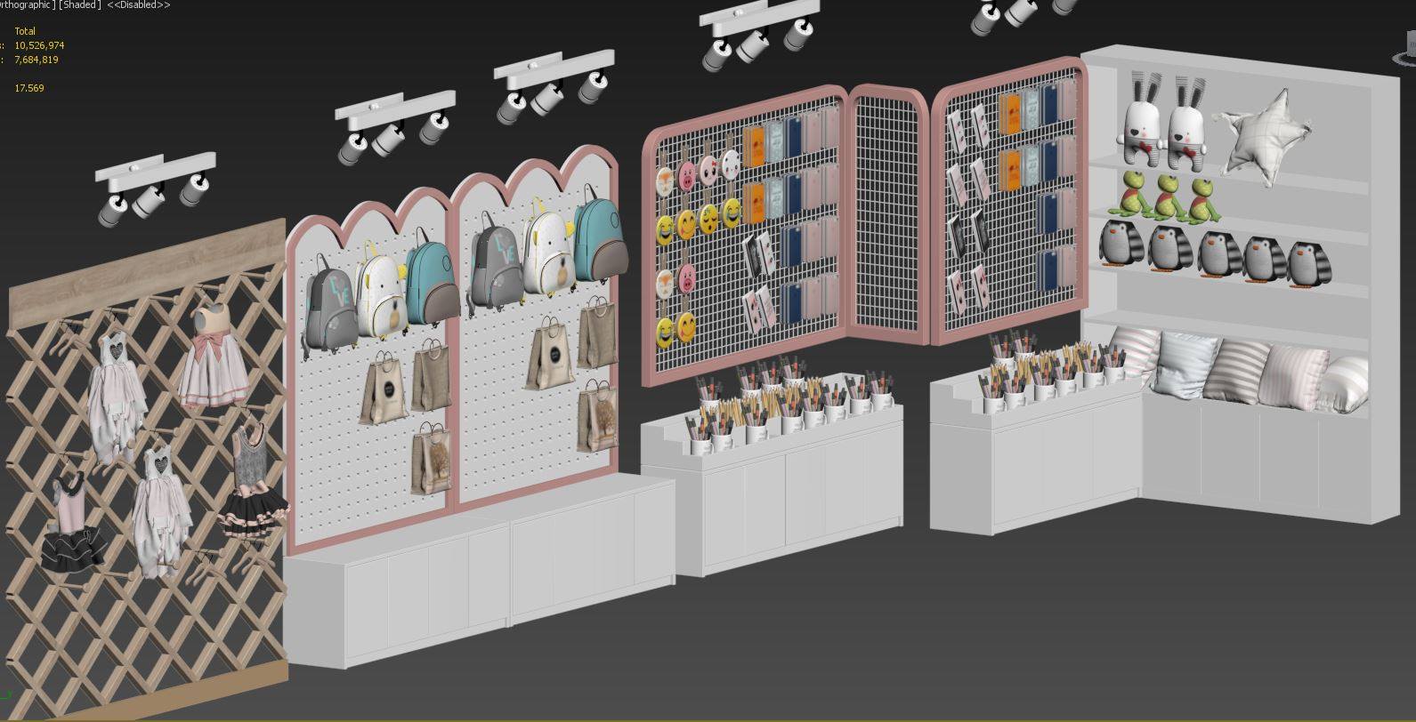 FILE 3D VẬT DỤNG SHOP PHỤ KIỆN 1