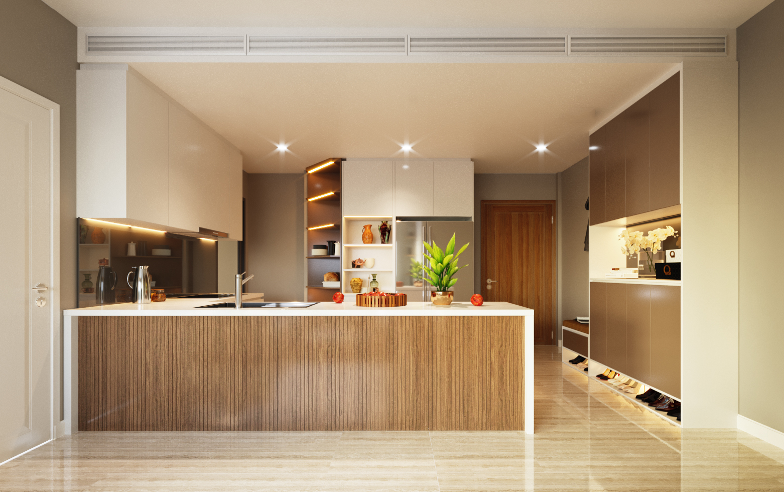 thiết kế nội thất chung cư tại Hồ Chí Minh Diamond Island Apartment - Quận 2 2 1557304686