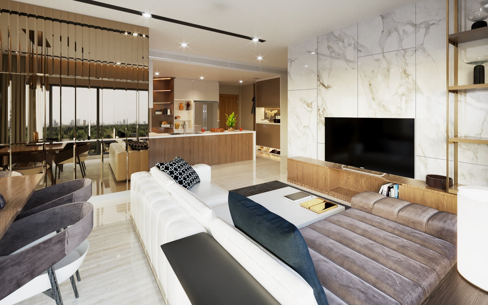 thiết kế nội thất chung cư tại Hồ Chí Minh Diamond Island Apartment - Quận 2 3 1557304687