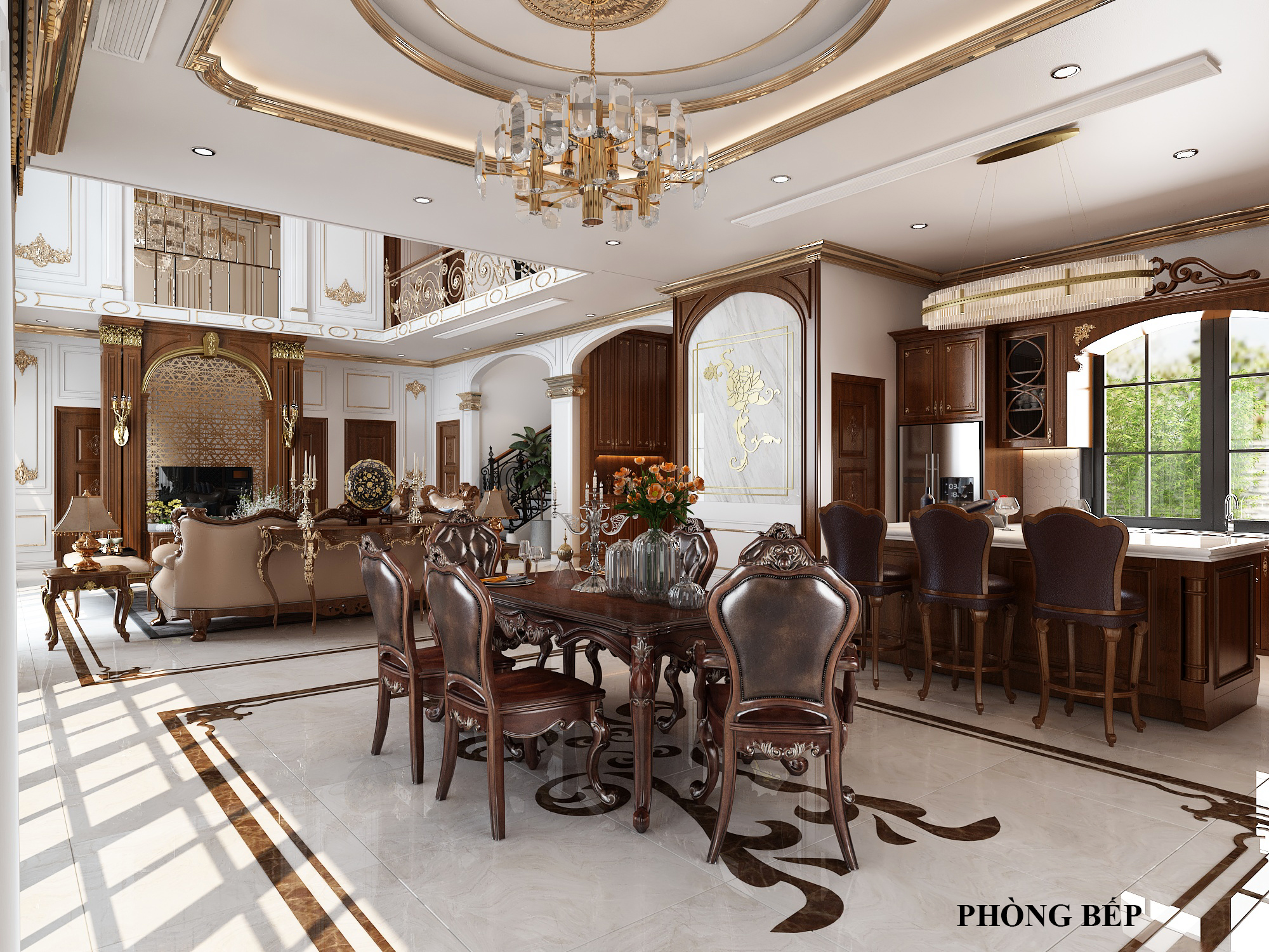 Thiết kế nội thất Biệt Thự tại Đồng Nai Dinh thự 1596884372 0