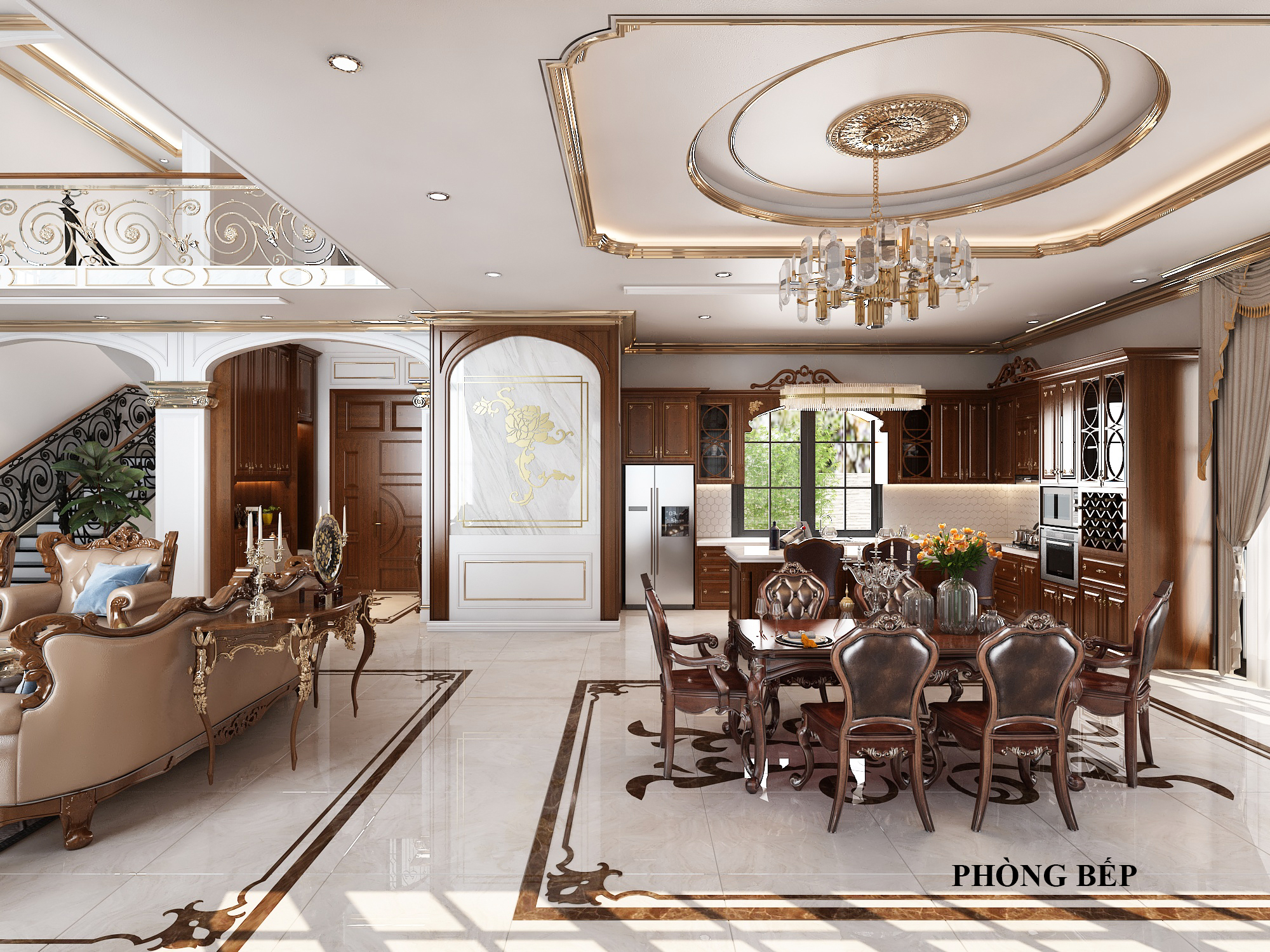 Thiết kế nội thất Biệt Thự tại Đồng Nai Dinh thự 1596884406 5