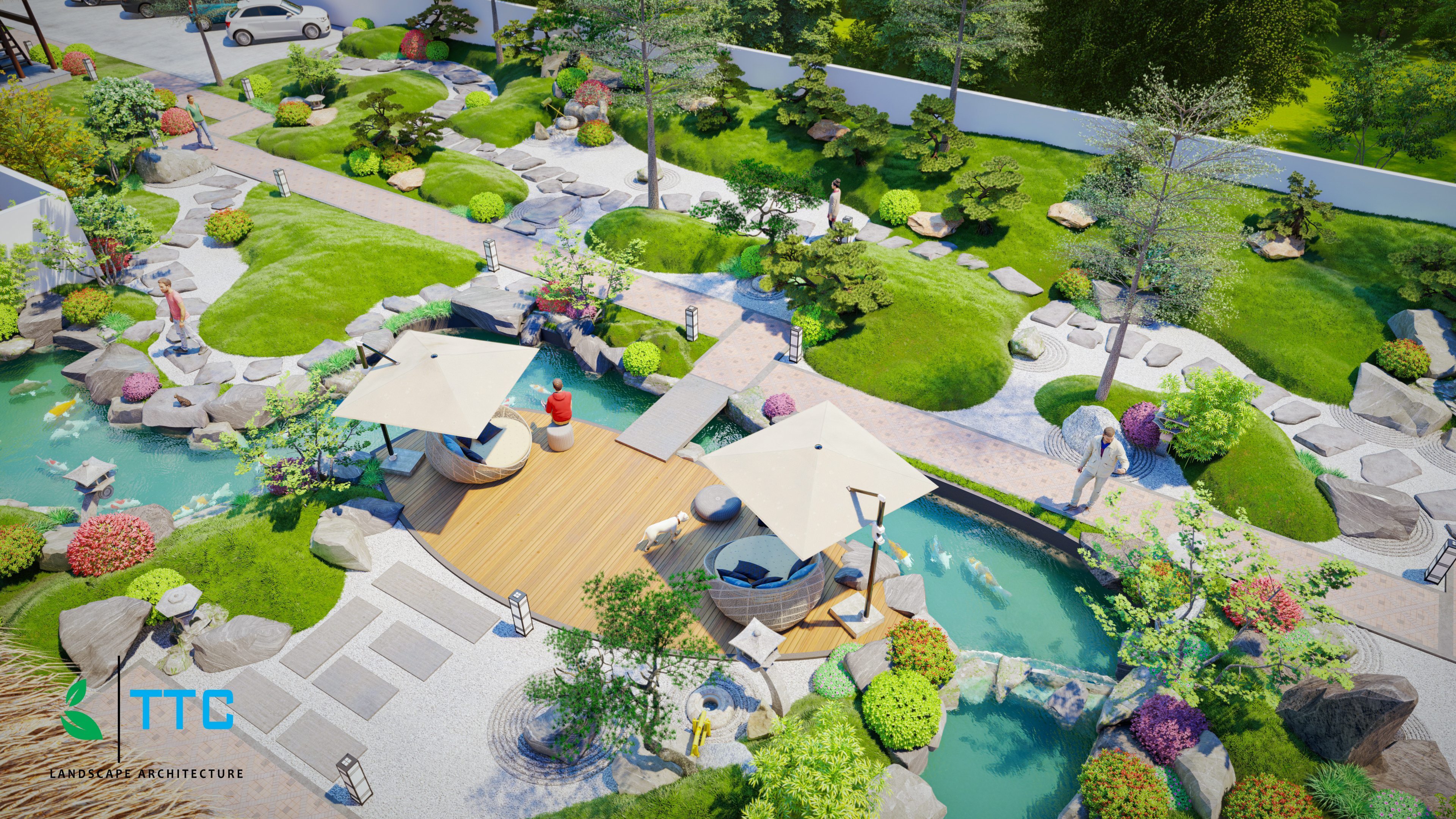 Thiết kế Resort tại Đắk Lắk SÂN VƯỜN NHẬT BẢN ĐAKLAK 1647099455 8