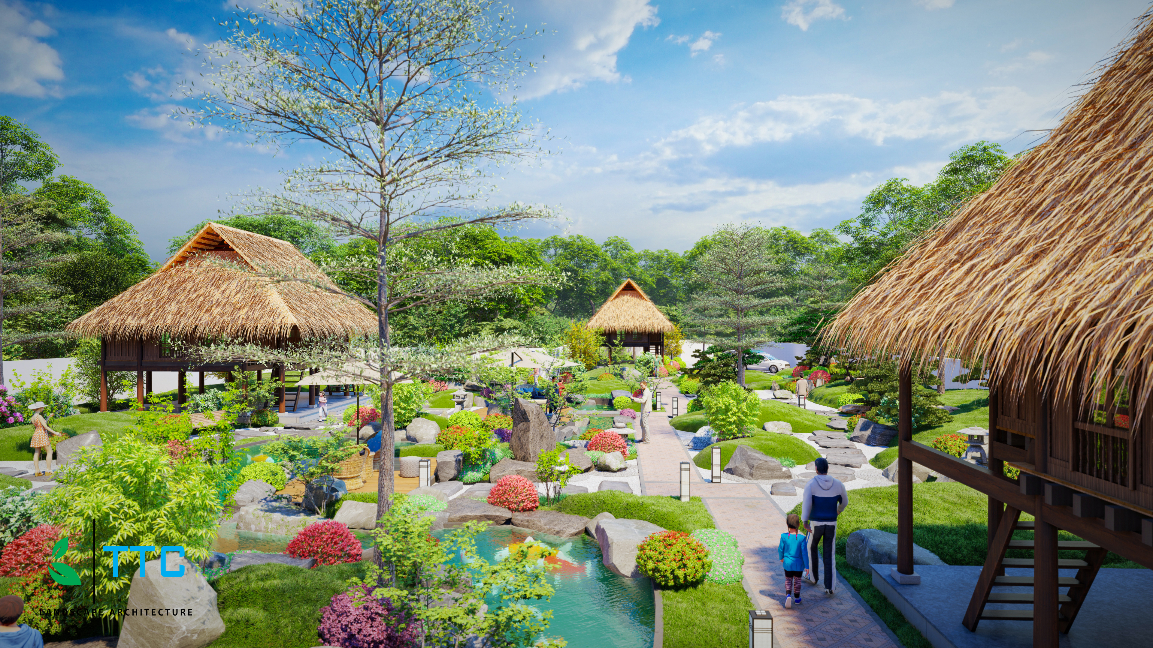 Thiết kế Resort tại Đắk Lắk SÂN VƯỜN NHẬT BẢN ĐAKLAK 1647099457 6