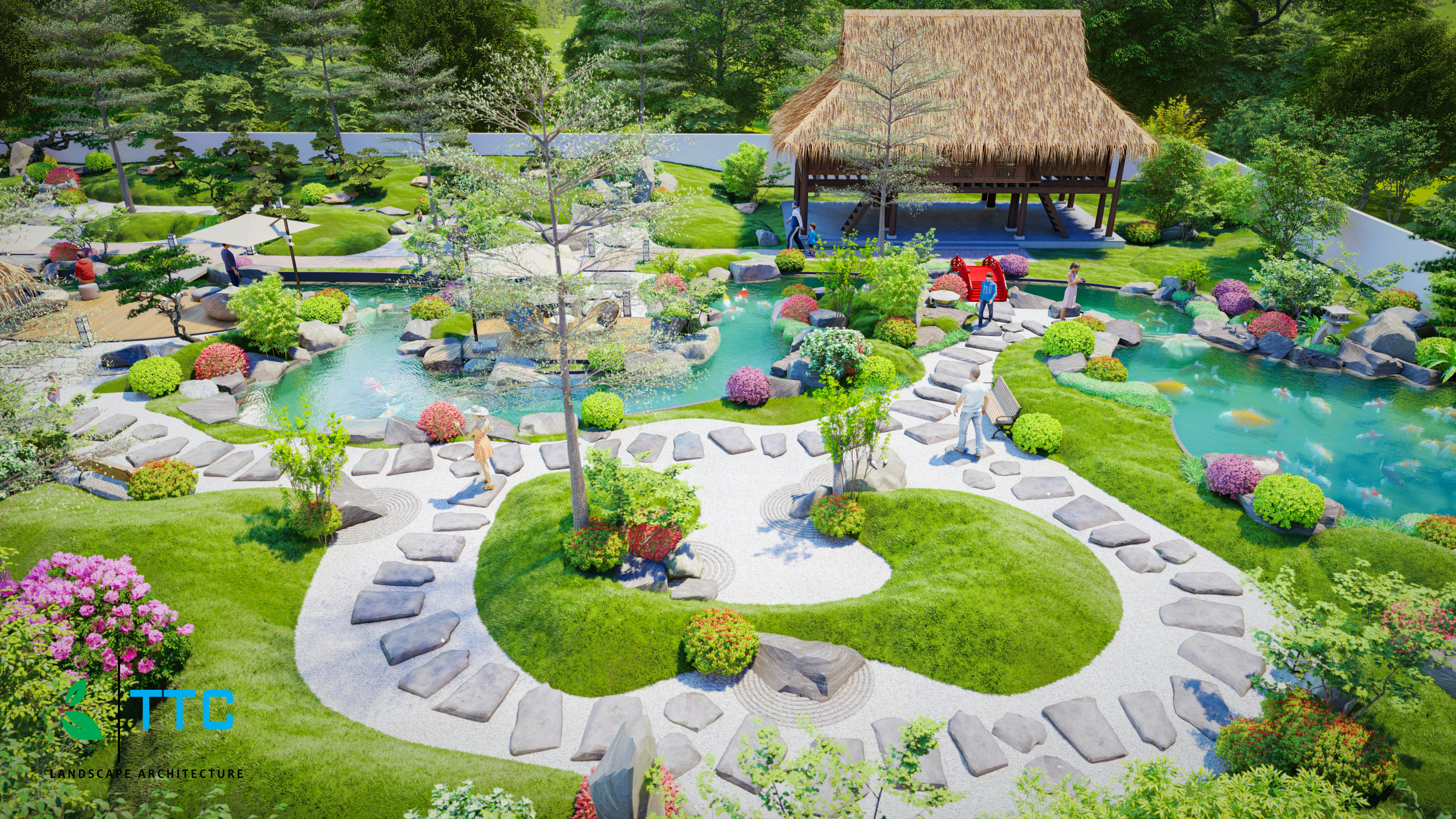 Thiết kế Resort tại Đắk Lắk SÂN VƯỜN NHẬT BẢN ĐAKLAK 1647099457 7