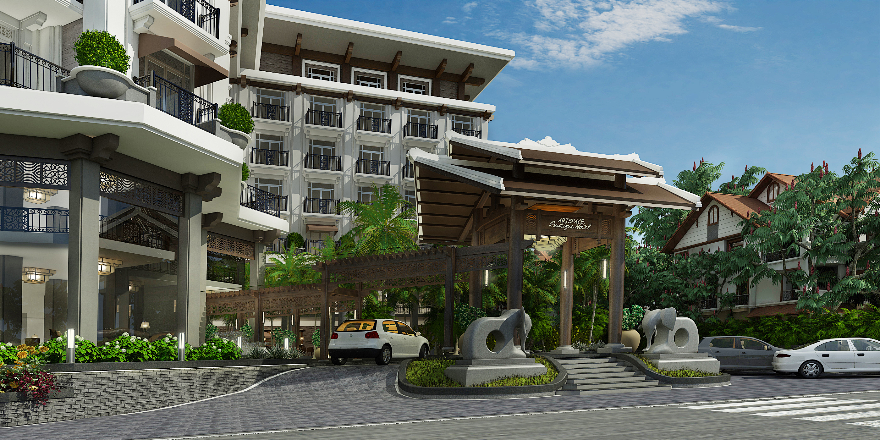 Thiết kế Khách Sạn tại Hồ Chí Minh Ham Long Hotel Q2 1624618990 8