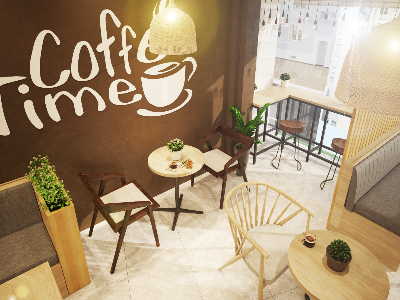 Thiết kế nội thất Cafe tại Hồ Chí Minh BUM COOFE BAC GIANG