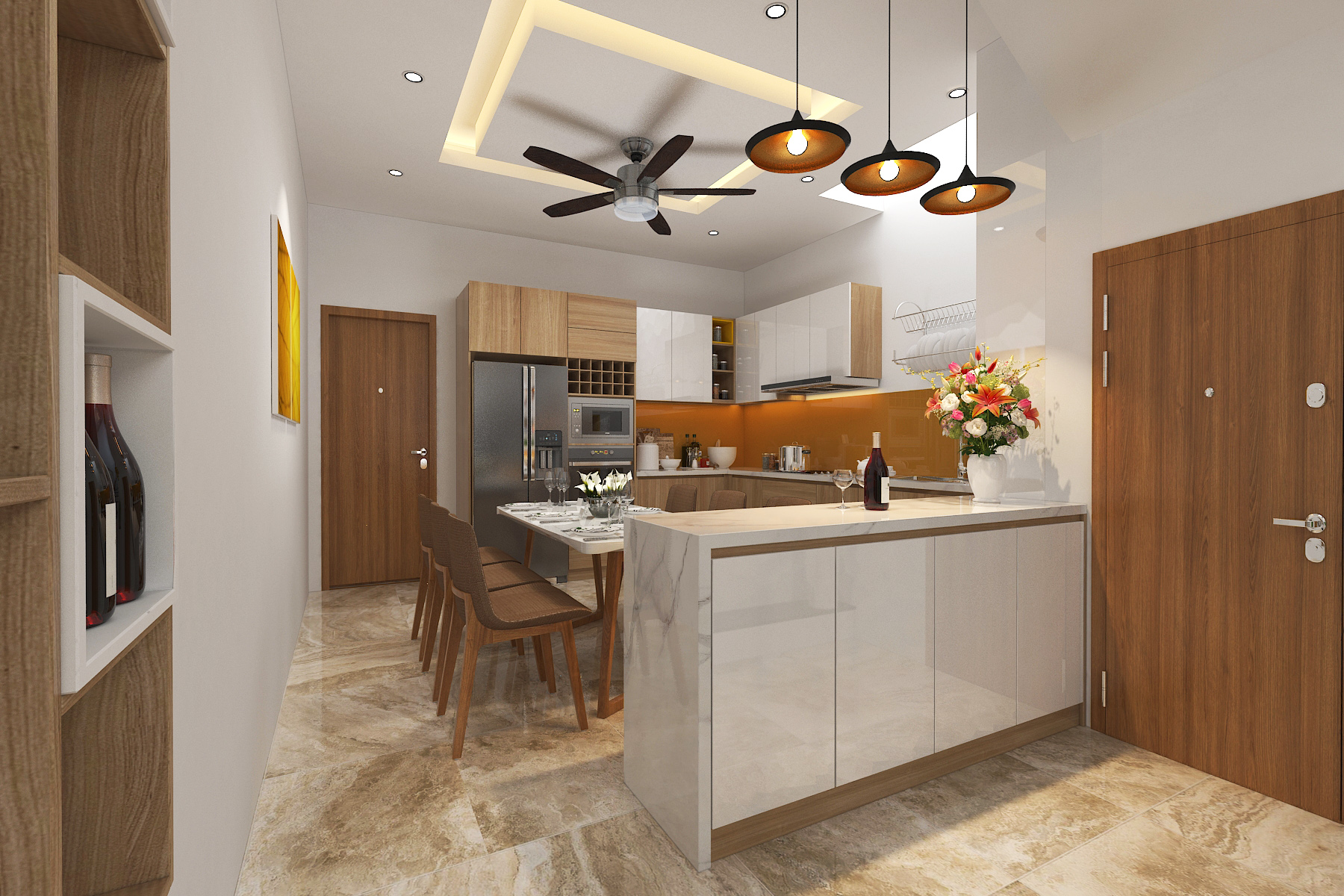 Nhà anh Đạt - Mê Linh, Hà Nội 8 1533631062