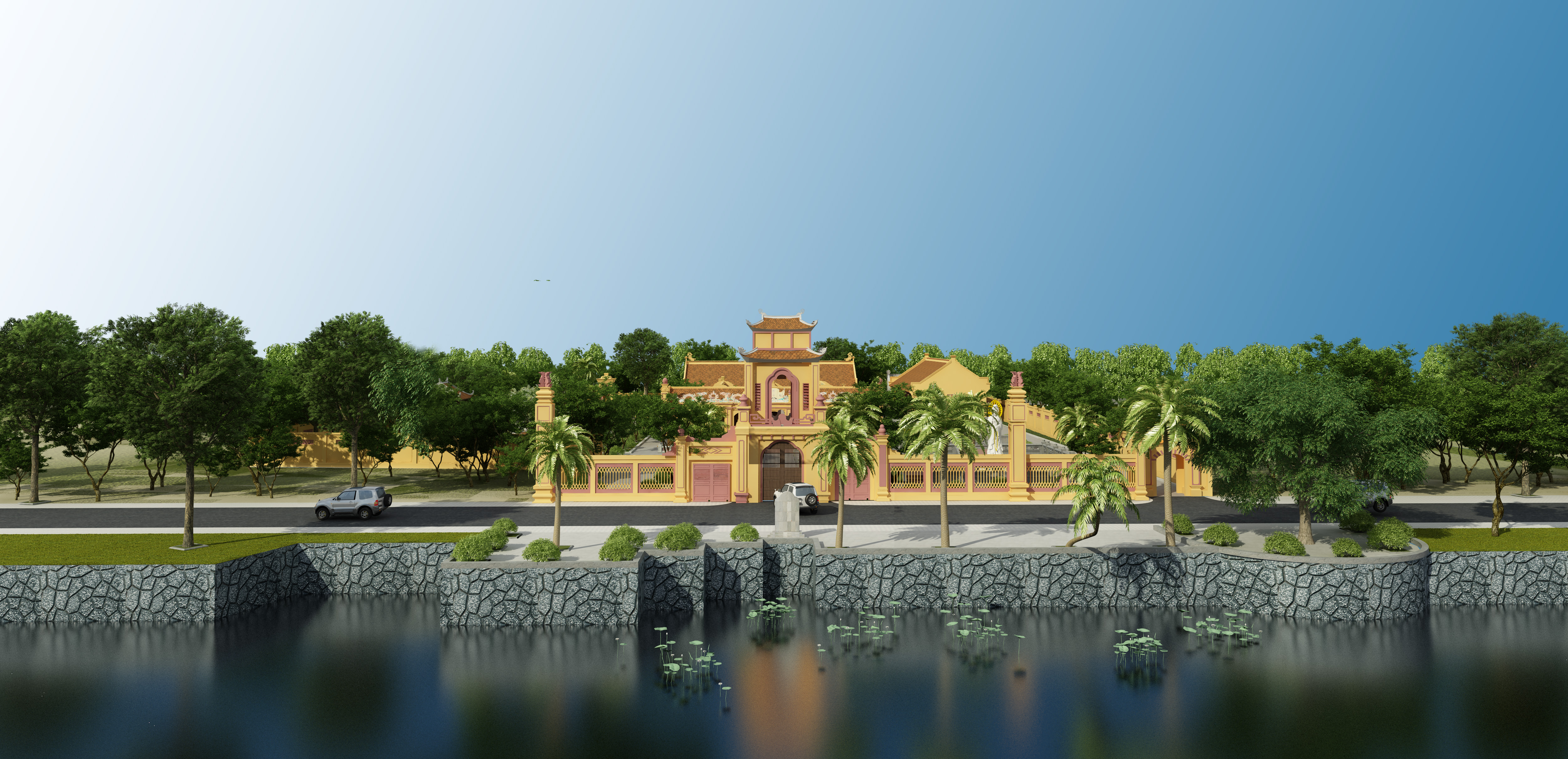 thiết kế Công Trình Công Cộng tại Nam Định Chùa Hoành Quán- Nam Định 2 1533634051