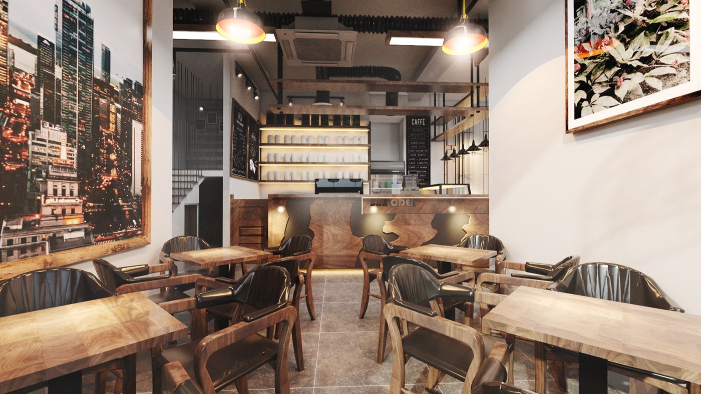 thiết kế nội thất Cafe tại Hồ Chí Minh THIẾT KẾ QUÁN CAFE- VINHOMES CENTRAL PARK 1 1534151695