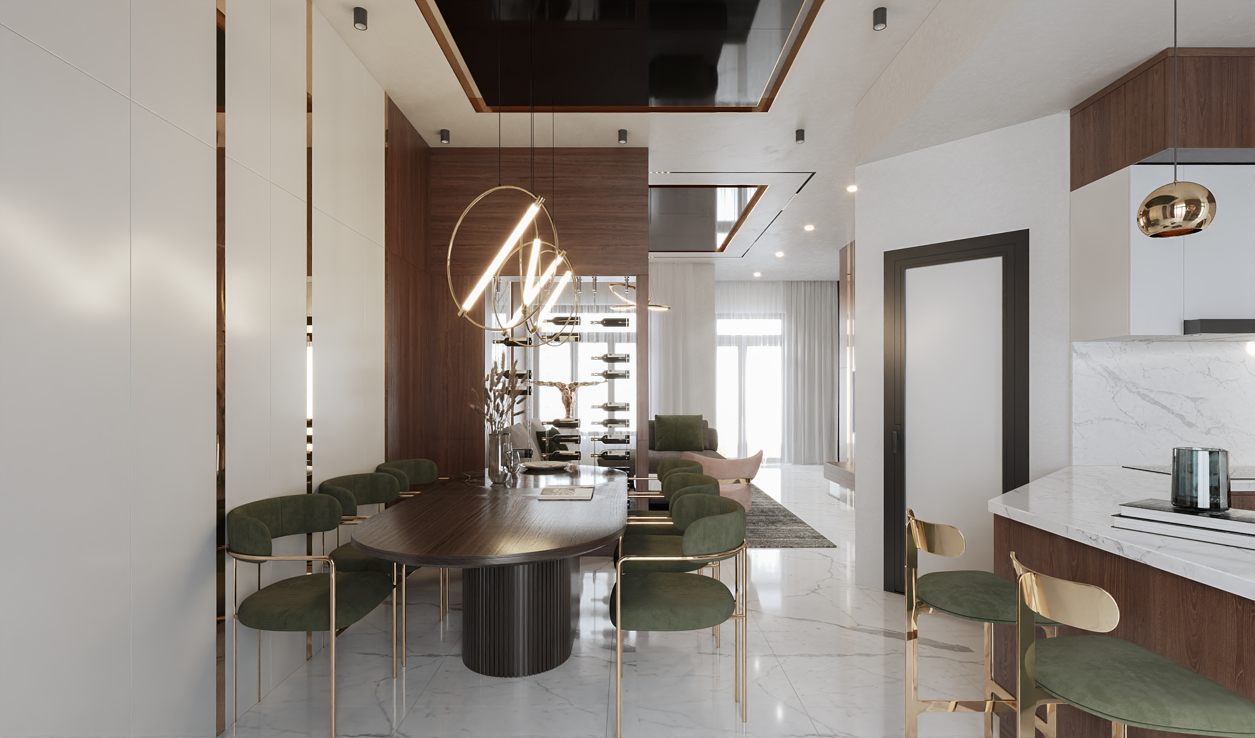 Thiết kế nội thất Biệt Thự tại Hồ Chí Minh DỰ ÁN BIỆT THỰ LAVILA 1622208263 7