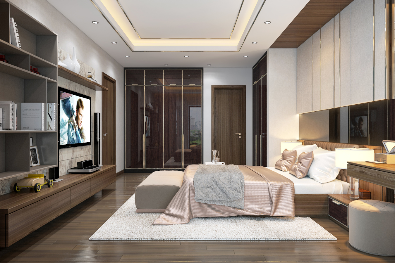 thiết kế nội thất chung cư tại Hà Nội Chung Cư - Golden West Leck 17 1562948587