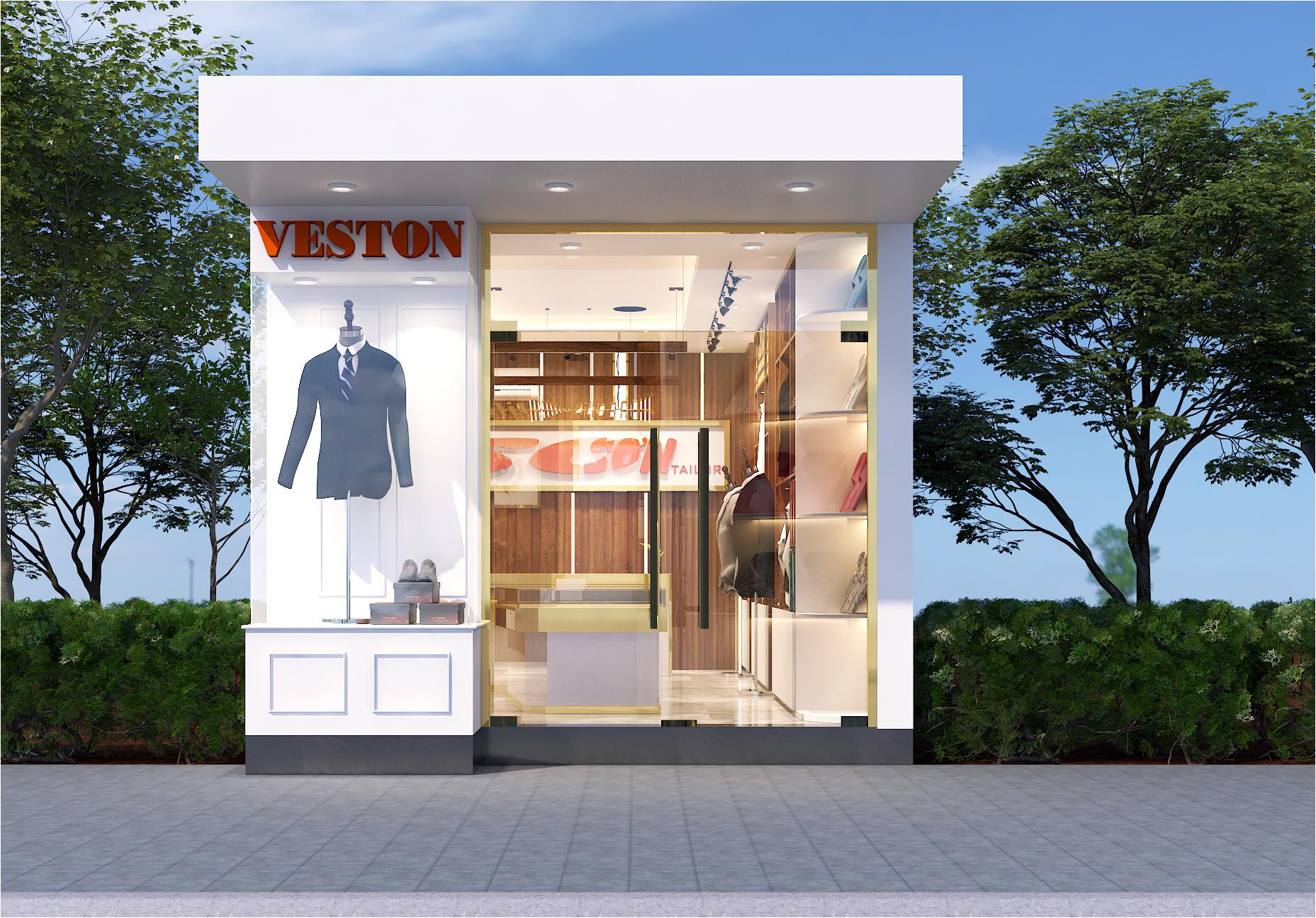 Thiết kế nội thất Shop tại Hồ Chí Minh SHOP ÁO VEST 1591589084 1