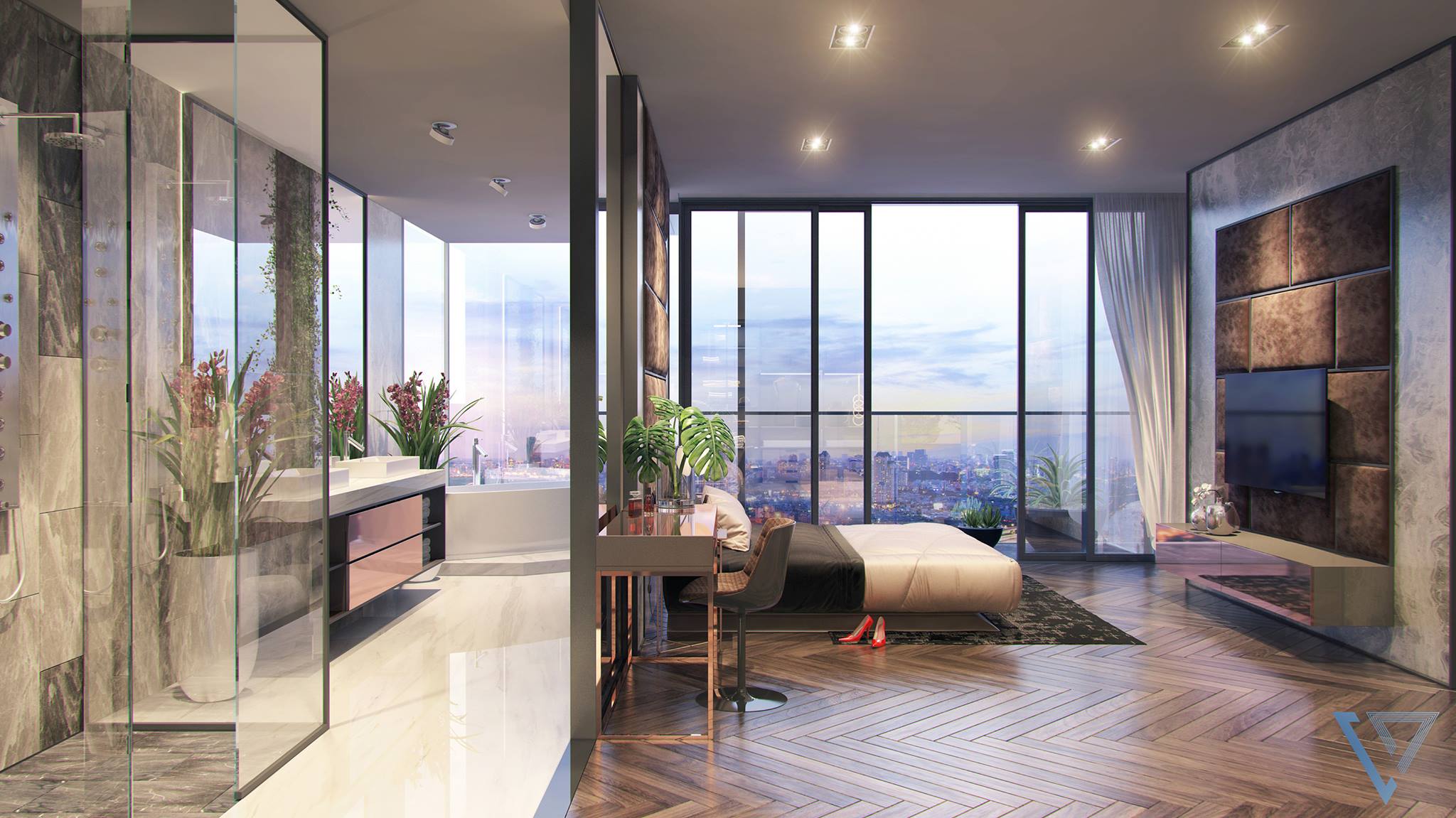 thiết kế chung cư tại Hồ Chí Minh THIẾT KẾ 3D JAMILA APARTMENT- QUẬN 9 8 1537952873