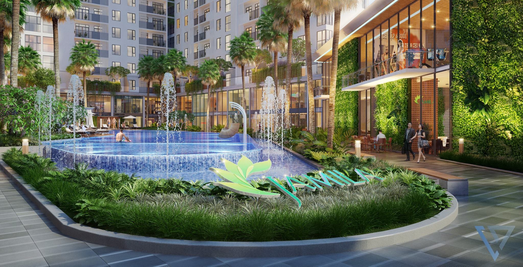 thiết kế chung cư tại Hồ Chí Minh THIẾT KẾ 3D JAMILA APARTMENT- QUẬN 9 9 1537952914