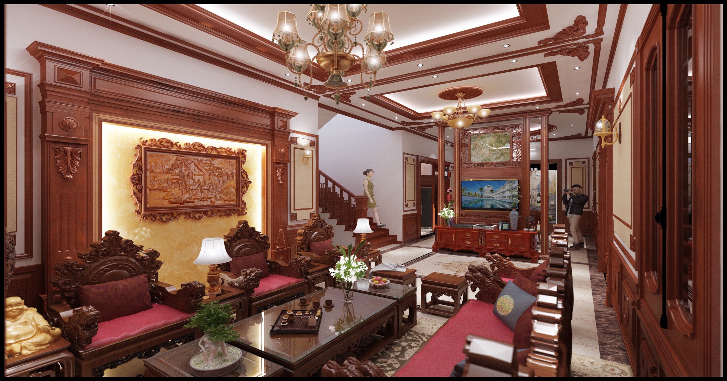 thiết kế Biệt Thự 3 tầng tại Thanh Hóa Villa Hải Bình 2 1566830753