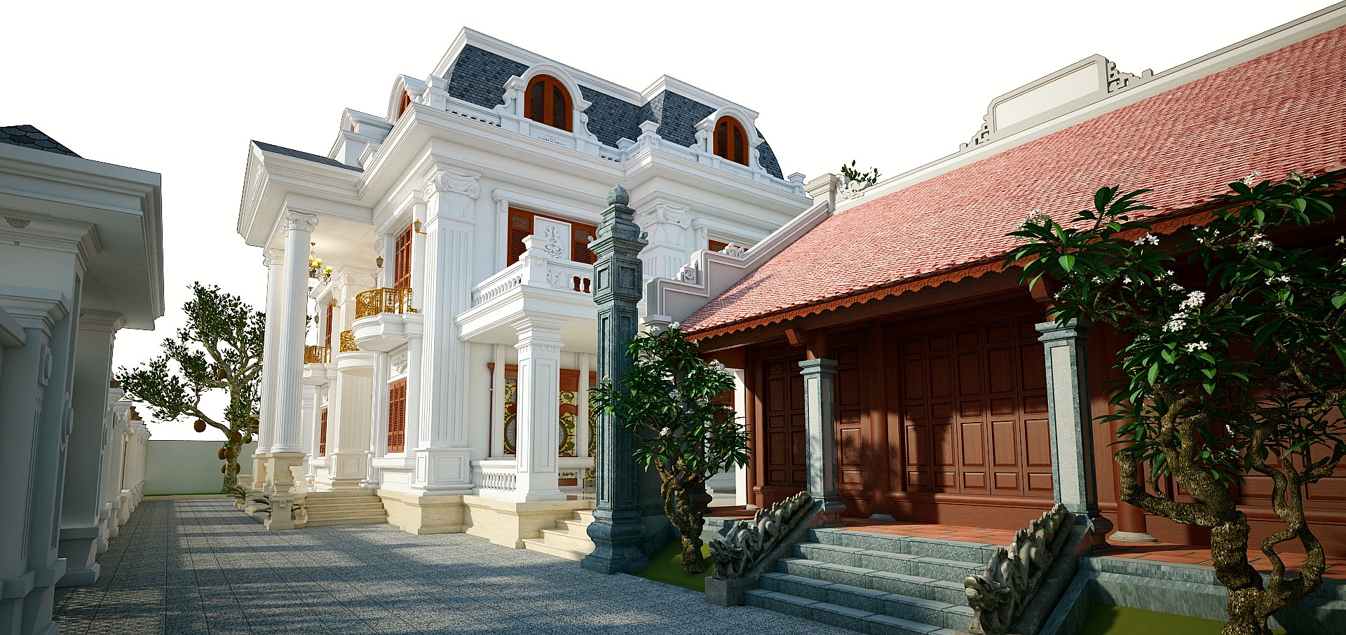 thiết kế Biệt Thự 3 tầng tại Thanh Hóa Villa Đông Hải 3 1566829284