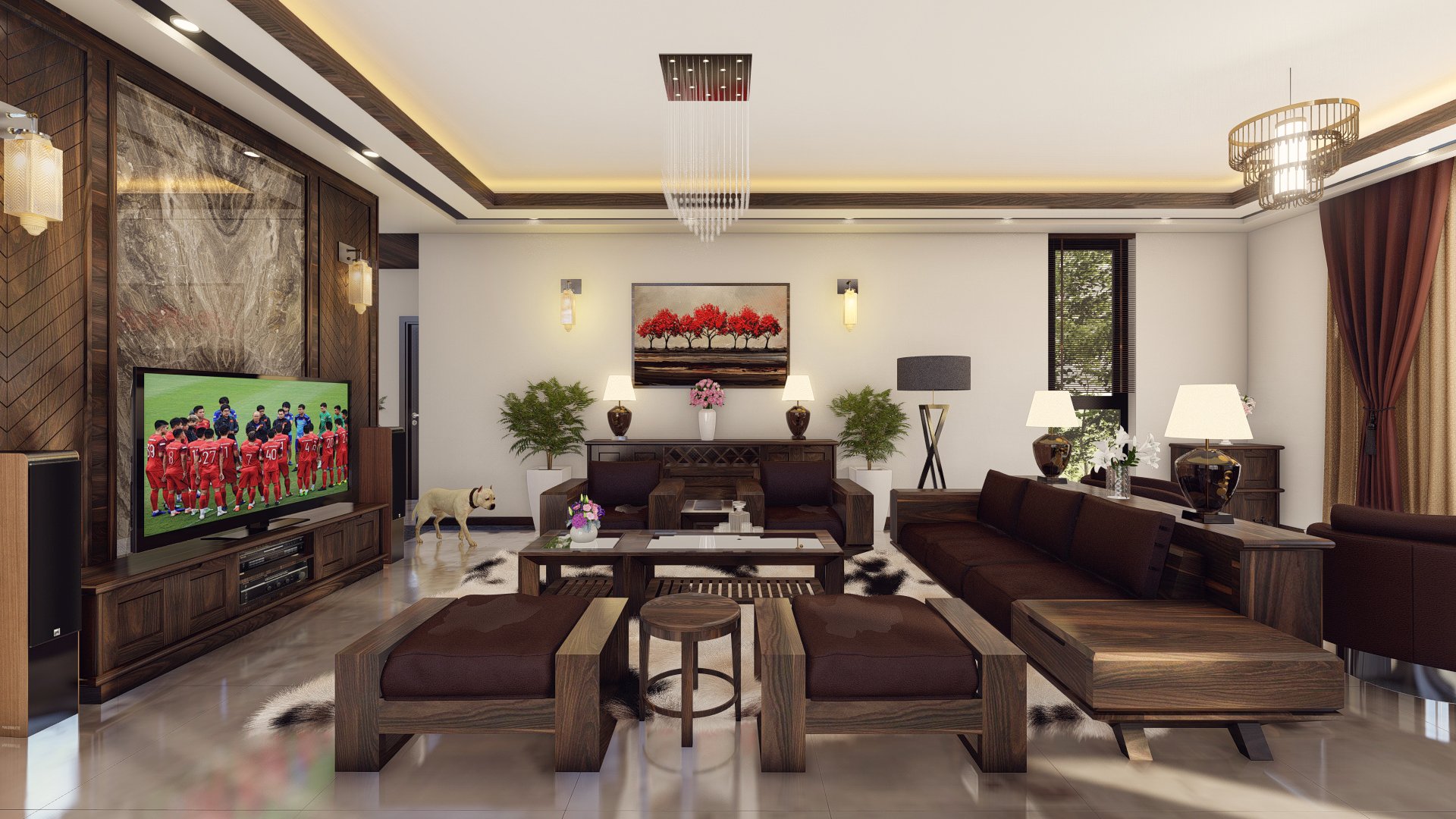 Thiết kế nội thất Biệt Thự tại Thanh Hóa Thiết kế nội thất biệt thự Yên Định. 1576577194 0