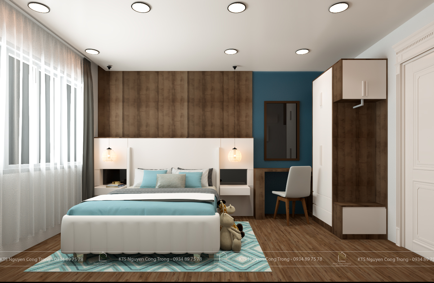 thiết kế nội thất chung cư tại Hồ Chí Minh Mounting Apartment 4 1543468992