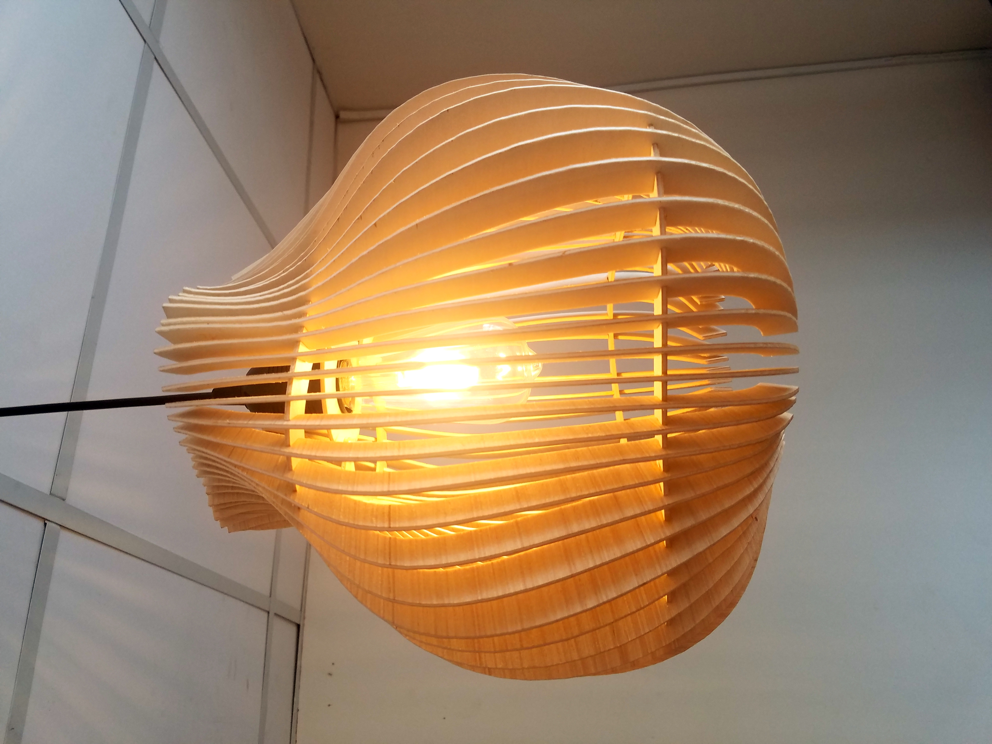 đèn gỗ trang trí bee light 