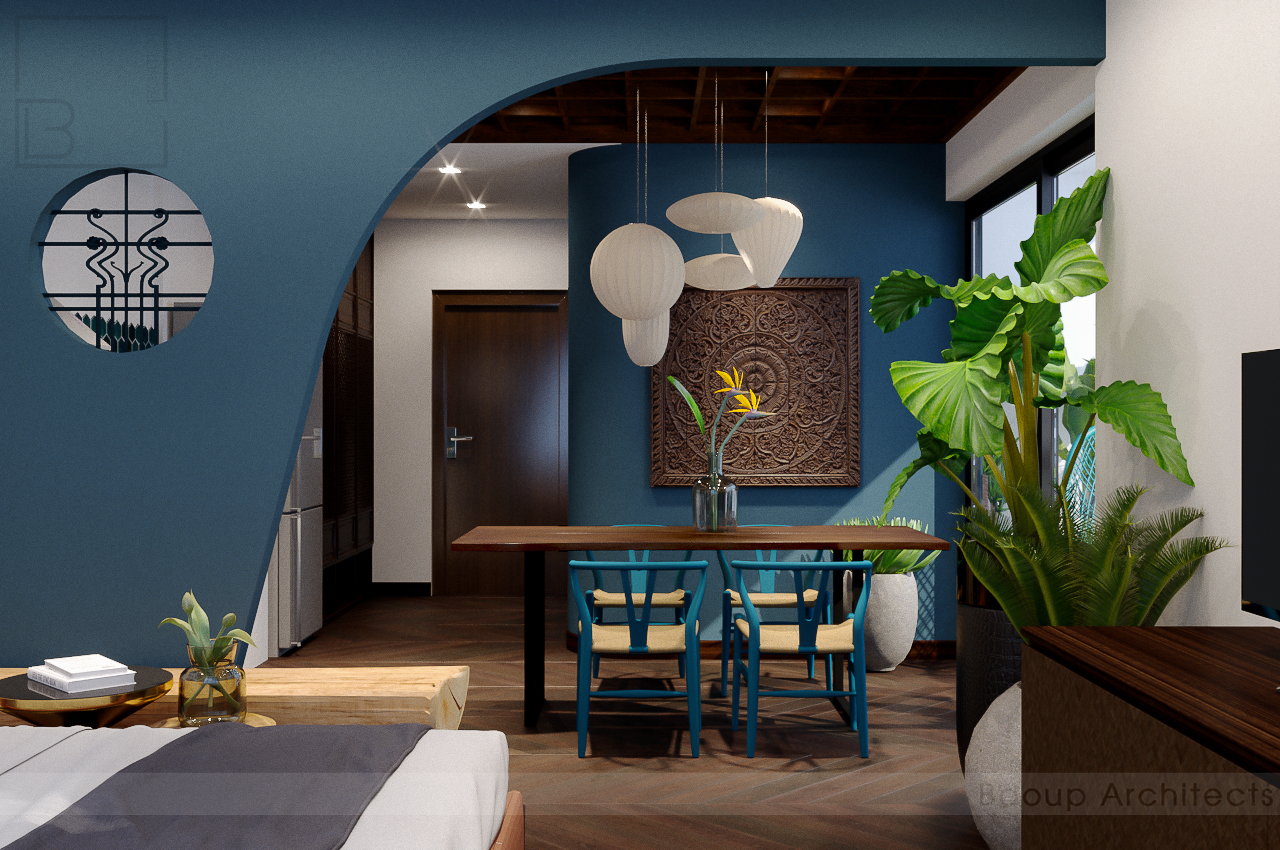 thiết kế nội thất chung cư tại Hà Nội Single Apart 0 1558172504