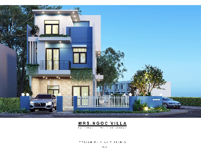 Thiết kế Biệt Thự tại Hồ Chí Minh Thăng Long_Thủ Đức