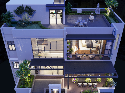 Thiết kế nội thất Chung Cư tại Hồ Chí Minh 210519_PENHOUSE_Q7