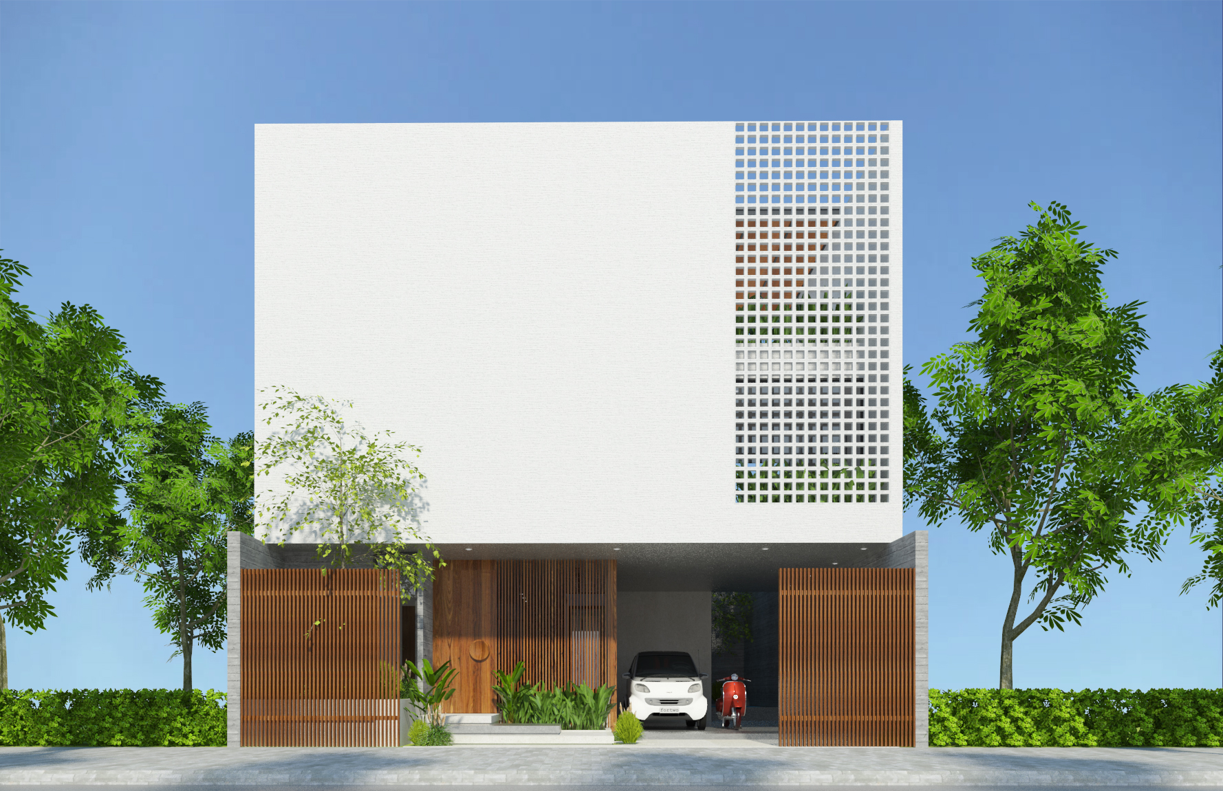 thiết kế nội thất Biệt Thự tại Hồ Chí Minh Tropical villa 3 1554269075