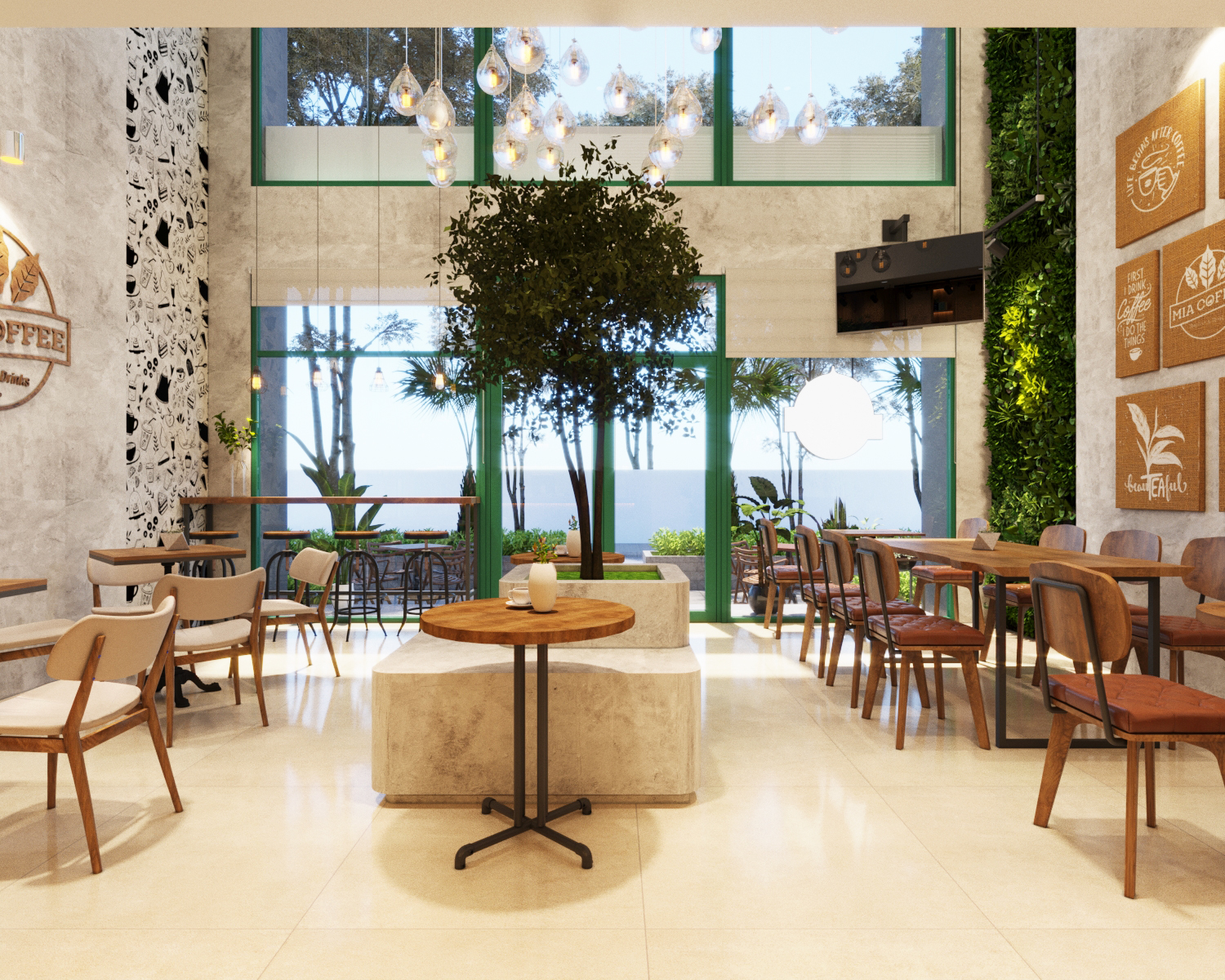 thiết kế nội thất Cafe tại Hồ Chí Minh MIA Tea&Coffee 7 1554269246