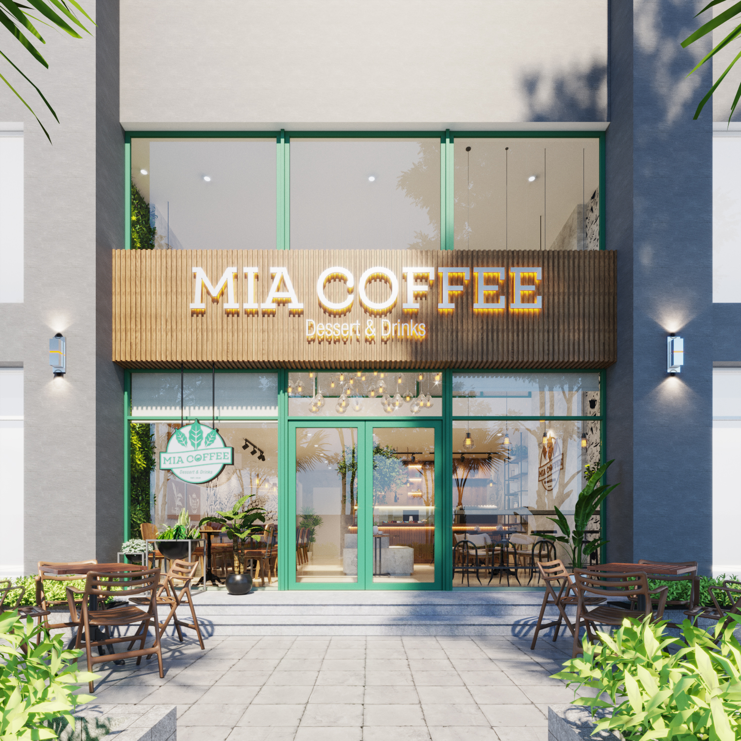 thiết kế nội thất Cafe tại Hồ Chí Minh MIA Tea&Coffee 8 1554269246