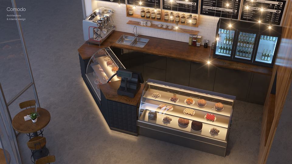 thiết kế nội thất Cafe tại Hà Nội Bondie Coffee Shop  4 1532312625