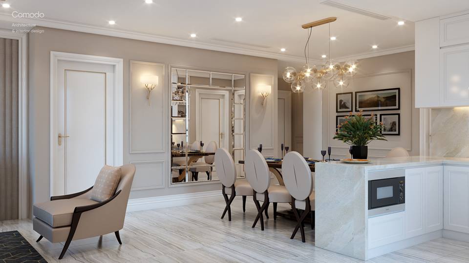 thiết kế nội thất chung cư tại Hà Nội Park-hill Apartment  1 1532312240