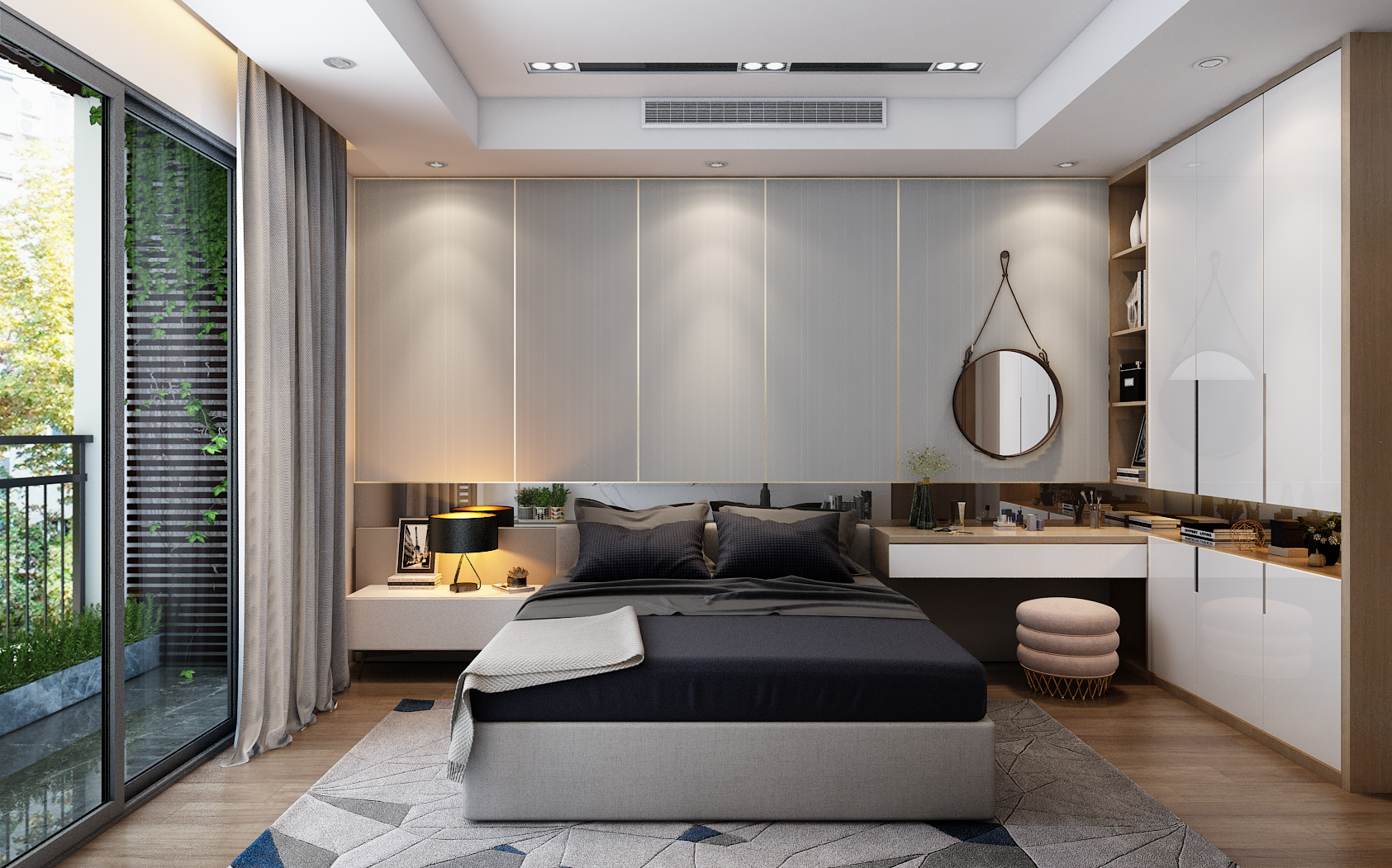 thiết kế nội thất chung cư tại Hà Nội Dự án HongKong Tower - Hà Nội 16 1538380975