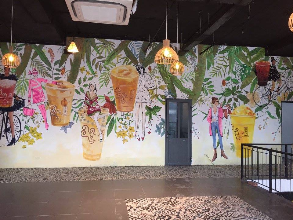 thiết kế nội thất Cafe tại Nghệ An Gong Cha Vinh-Số 1 Lê Hồng Phong, Tp. Vinh 9 1549944970