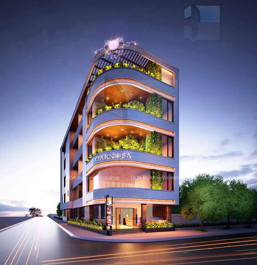 thiết kế nội thất Khách Sạn tại Thừa Thiên Huế Carnosa Hotel & Restaurant - Bar Coffee,11B Nguyễn Công Trứ TP.Huế 0 1549947025